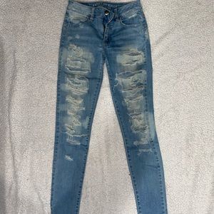 American Eagle Distressed Jeans